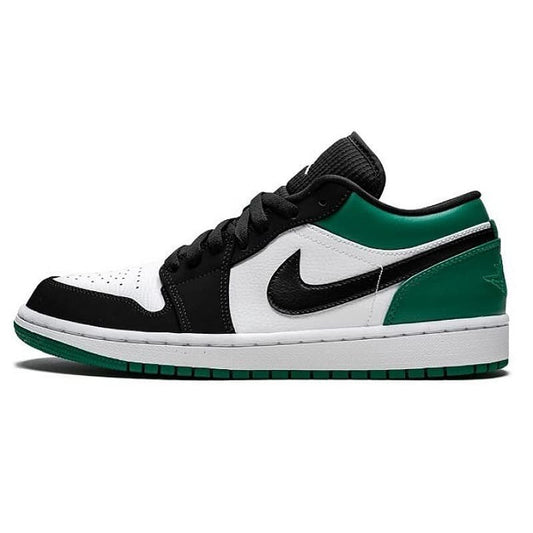 Air Jordan 1 Low White Black Mystic Green