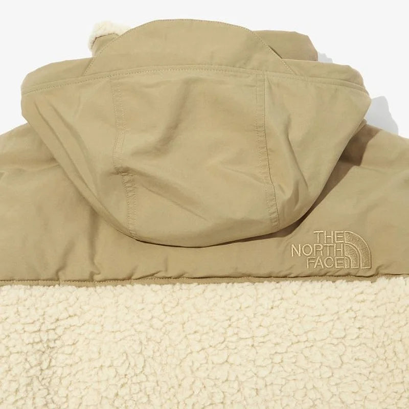 The North Face Sherpa Nuptse Jacket "Bleached Sand And Kelp Tan"