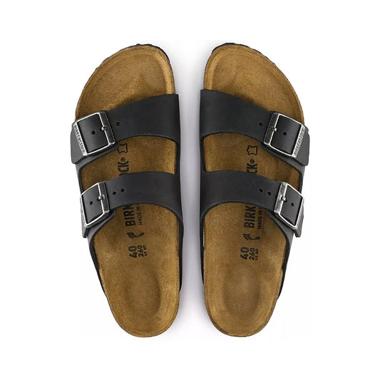 Birkenstock Arizona Oiled Leather Black