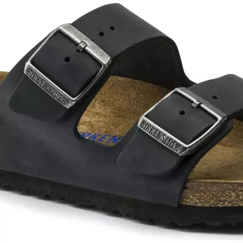Birkenstock Arizona Oiled Leather Black