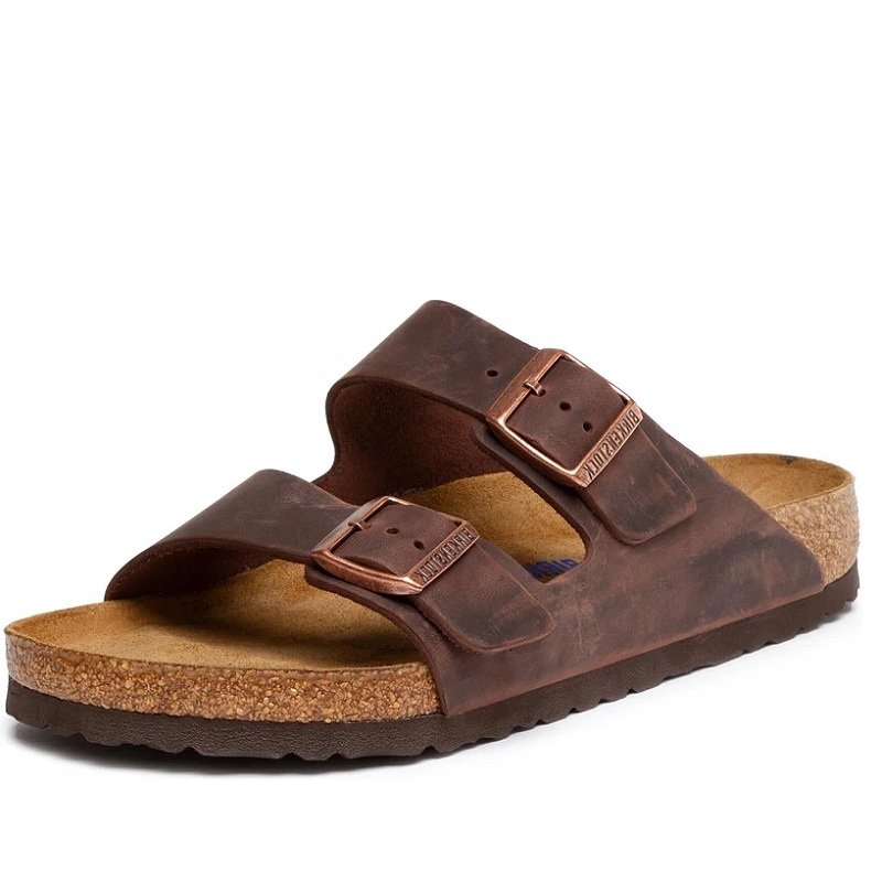 Birkenstock Arizona Oiled Leather in Habana