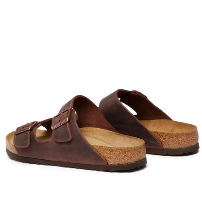 Birkenstock Arizona Oiled Leather in Habana