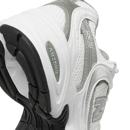New Balance 530 White Silver Metallic