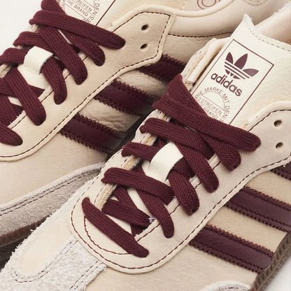 Adidas Samba OG Wonder White Maroon