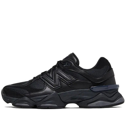 New Balance 9060 Triple Black Leather