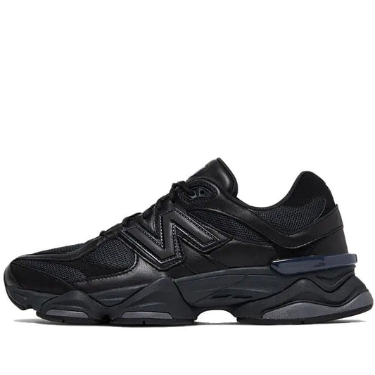 New Balance 9060 Triple Black Leather