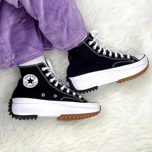 Converse Run Star Hike black white