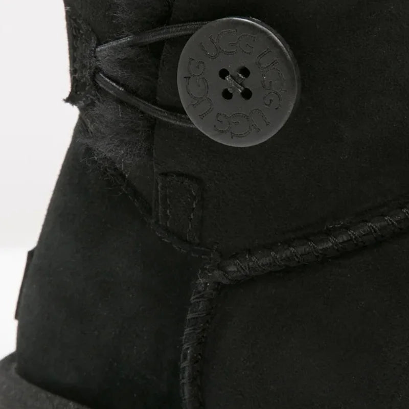UGG Boots Mini Bailey Button II Black