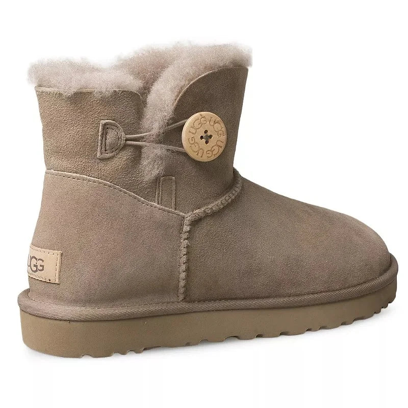 UGG Boots Mini Bailey Button II Sand