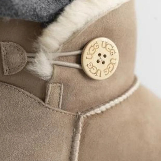 UGG Boots Mini Bailey Button II Sand