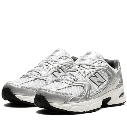 New Balance 530 gris/argenté métallique