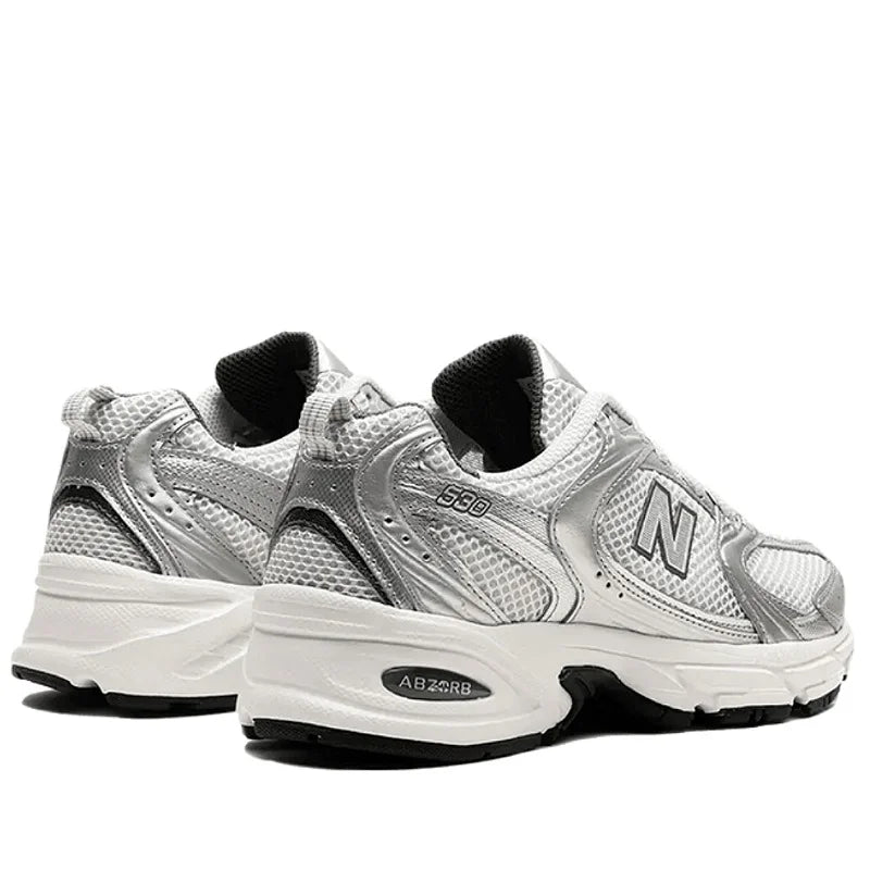 New Balance 530 gris/argenté métallique