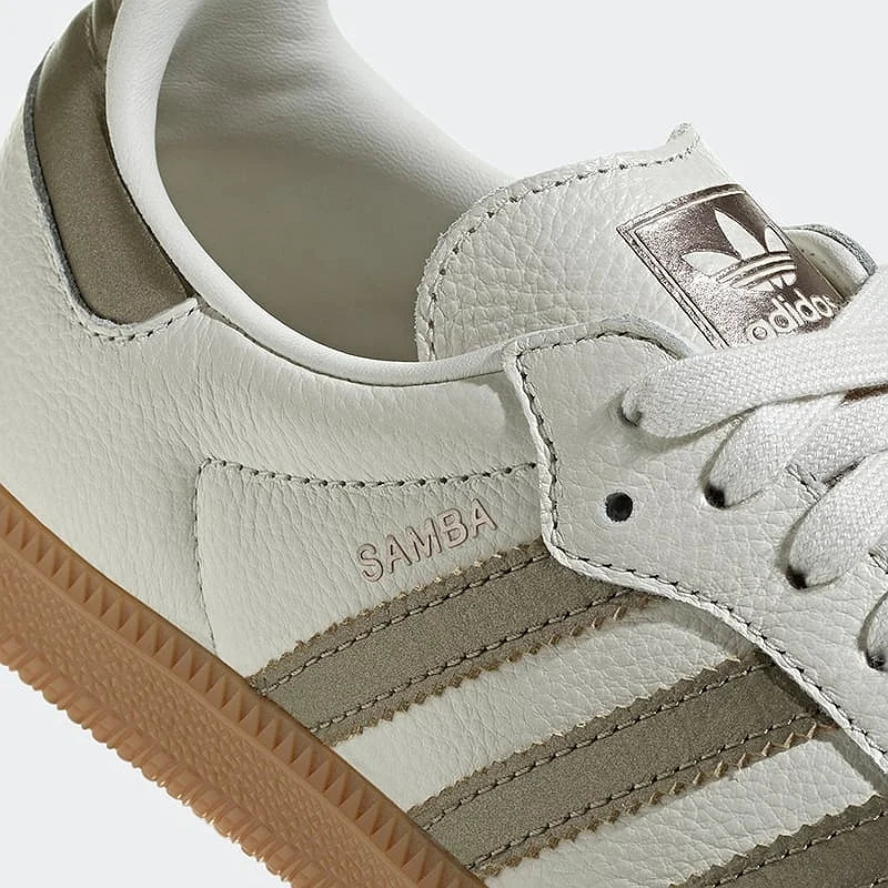 Adidas Samba OG "OFF WHITE CYBER METALLIC"