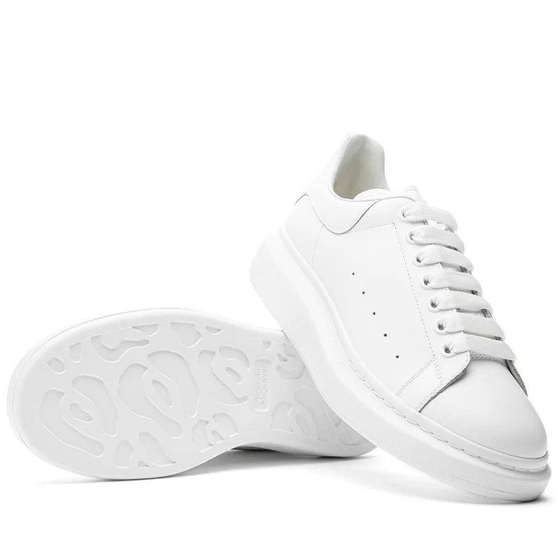 Alexander McQueen Glow In The Dark Heel Tab 'White'