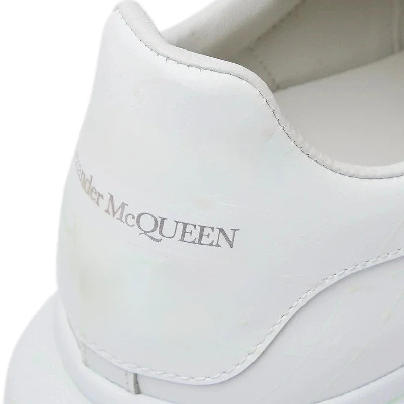 Alexander McQueen Glow In The Dark Heel Tab 'White'