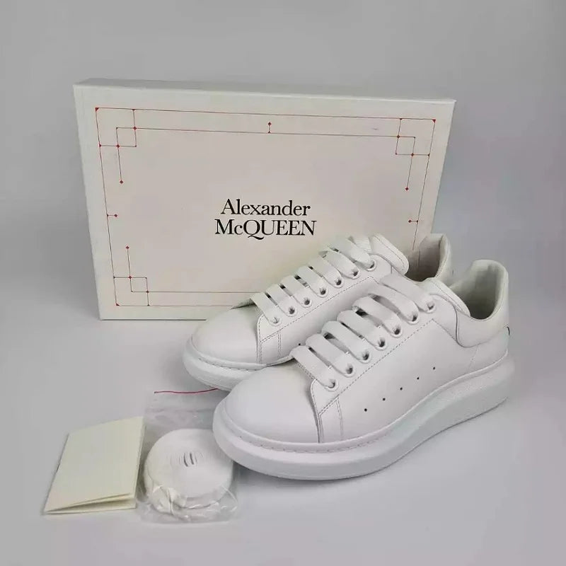 Alexander McQueen Glow In The Dark Heel Tab 'White'