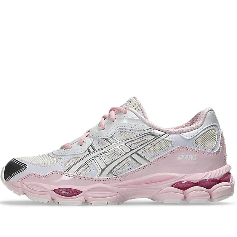 asics gel nyc kicki yang zhang pink cream pure silver