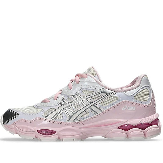 asics gel nyc kicki yang zhang pink cream pure silver