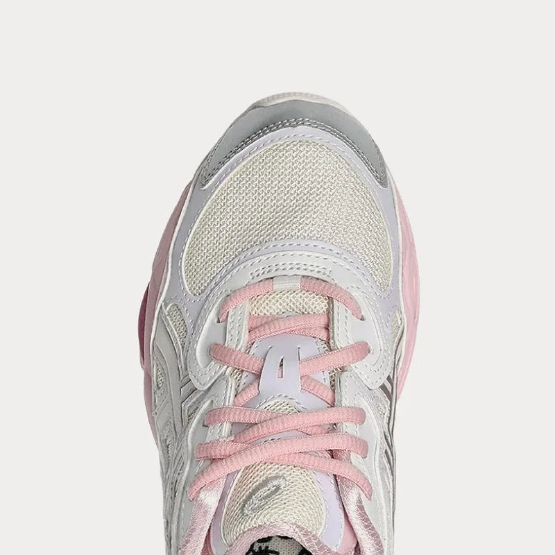 asics gel nyc kicki yang zhang pink cream pure silver