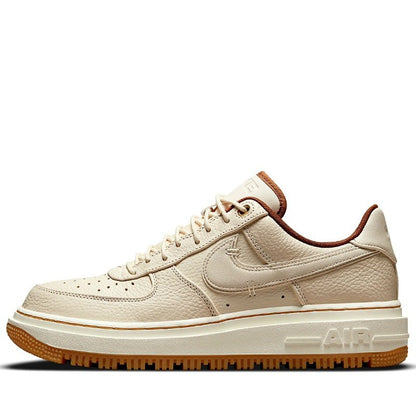 Nike Air Force 1 Low Luxe Pearl White/Pale Ivory - Pecan - Gum Yellow
