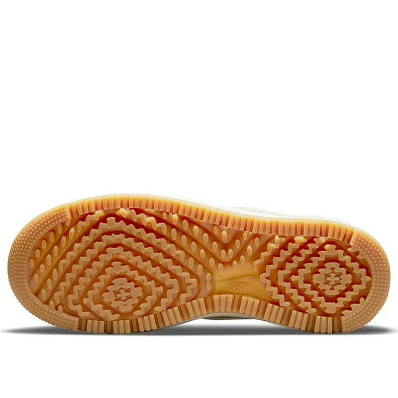 Nike Air Force 1 Low Luxe Pearl White/Pale Ivory - Pecan - Gum Yellow