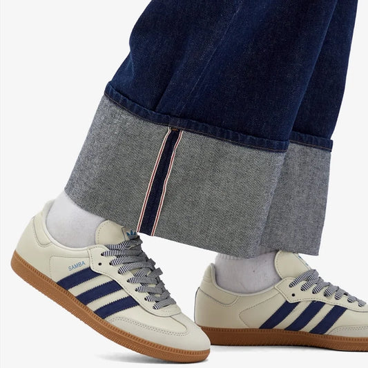 adidas Samba OG 'Off White Dark Blue'