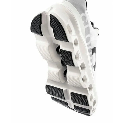 On Cloudmonster  Running white