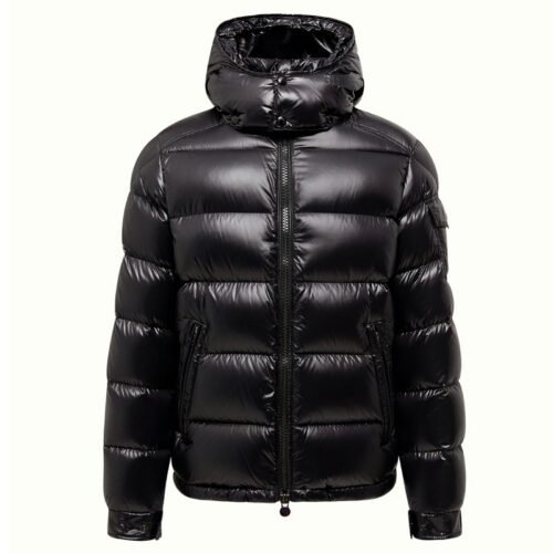 Moncler Maya Short Down Jacket Black