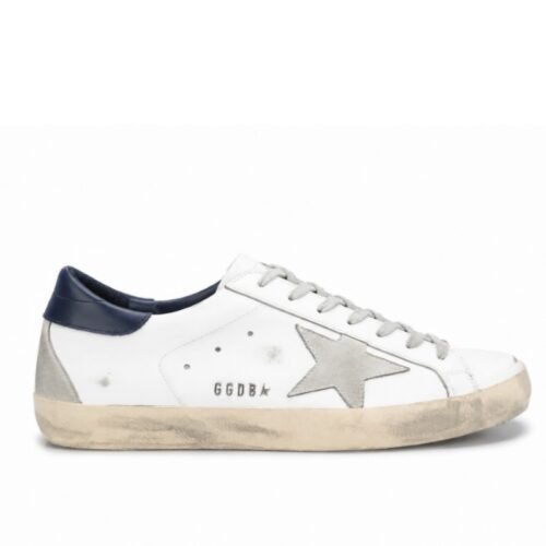 Golden Goose Superstar blue heel