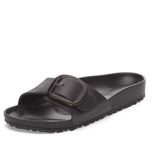 Birkenstock Madrid Big Buckle Noir